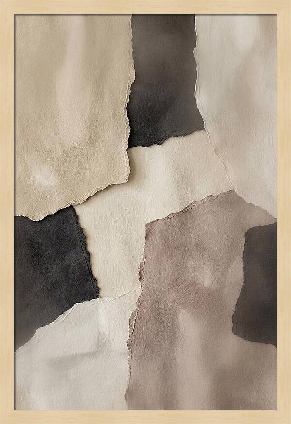 Abstract Composition With Torn Edges