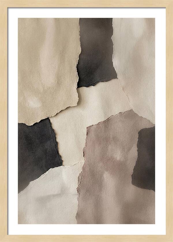 Abstract Composition With Torn Edges