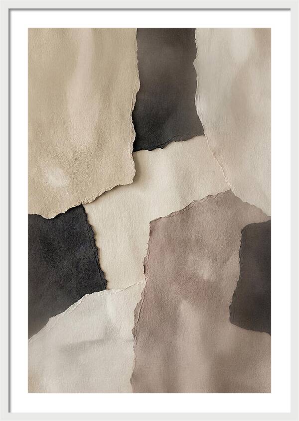 Abstract Composition With Torn Edges