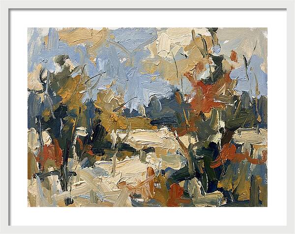 Abstract Contemporary Landscape