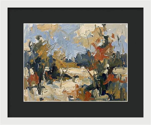Abstract Contemporary Landscape