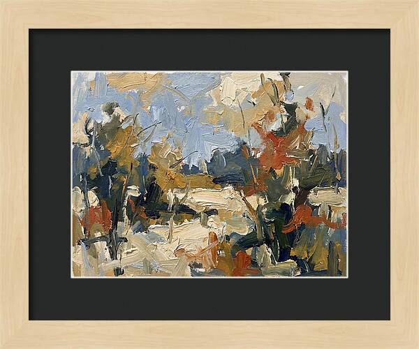 Abstract Contemporary Landscape