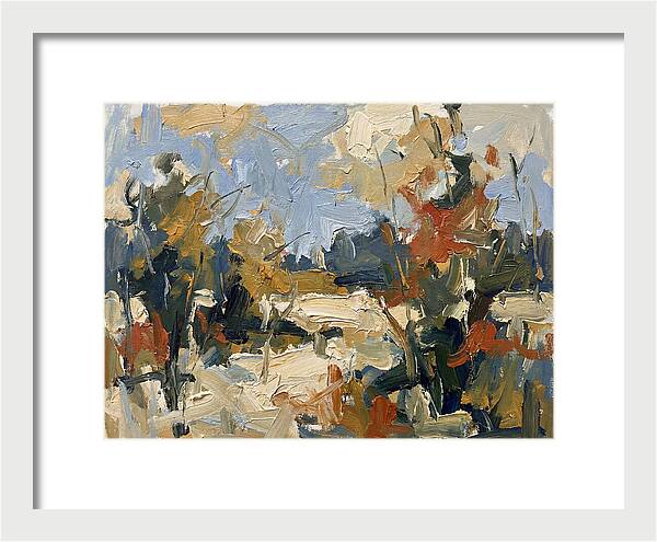 Abstract Contemporary Landscape