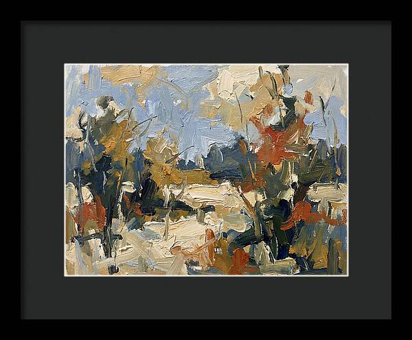 Abstract Contemporary Landscape