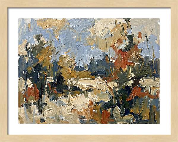 Abstract Contemporary Landscape