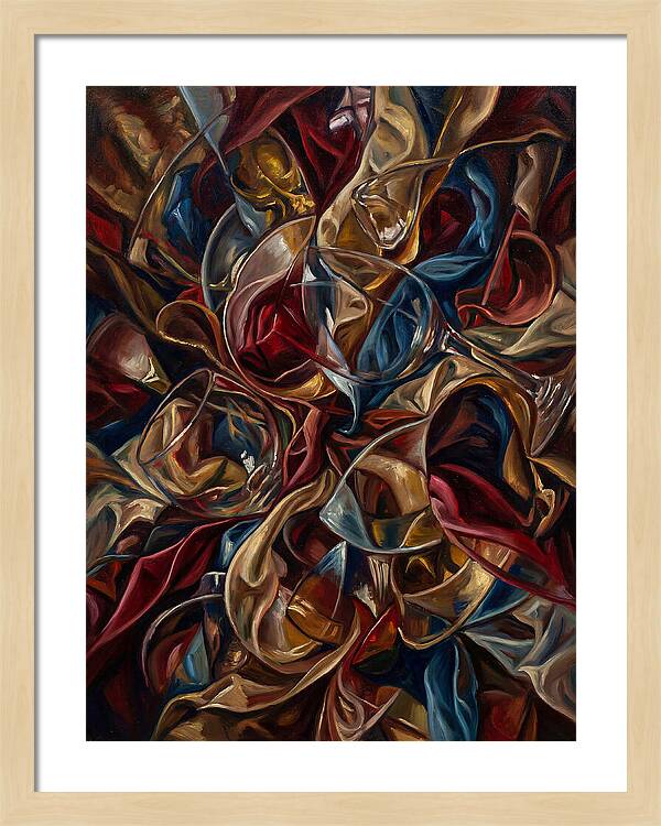 Abstract Contemporary Tapestry