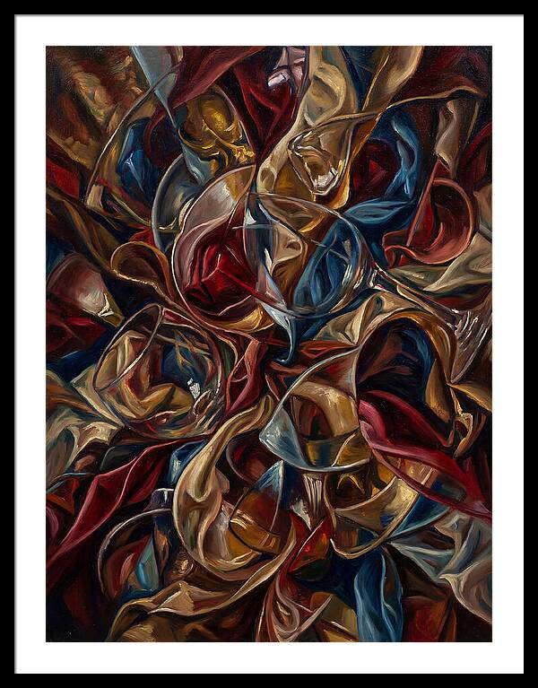 Abstract Contemporary Tapestry