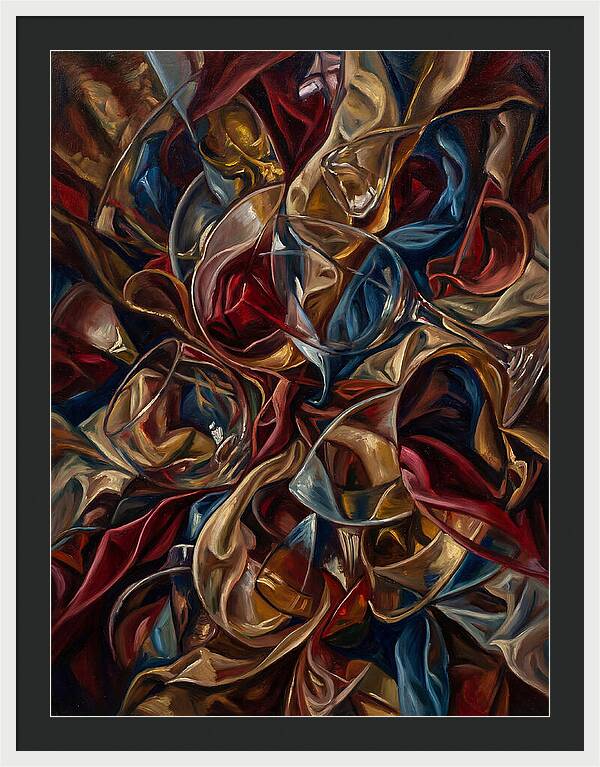 Abstract Contemporary Tapestry