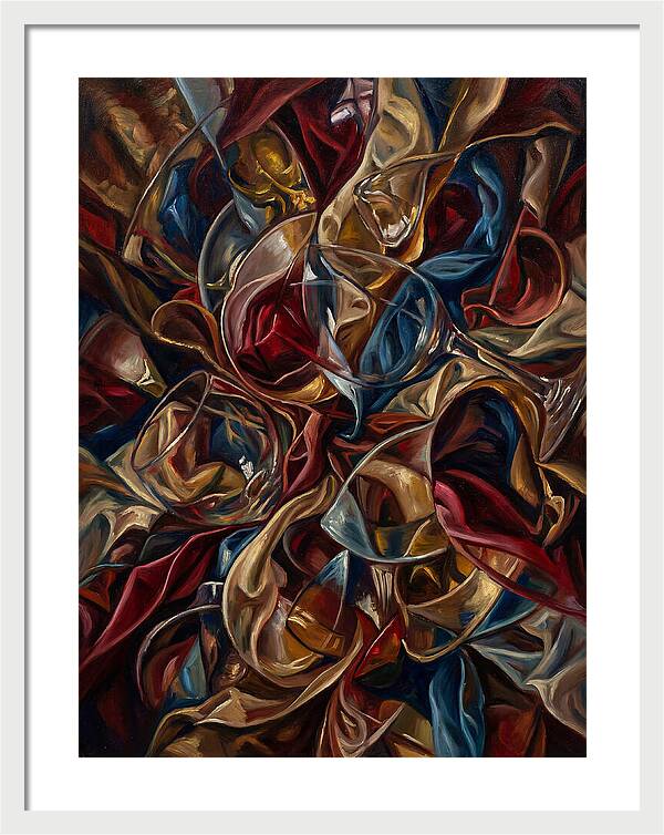 Abstract Contemporary Tapestry