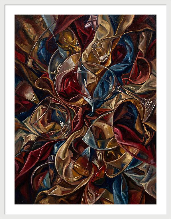 Abstract Contemporary Tapestry
