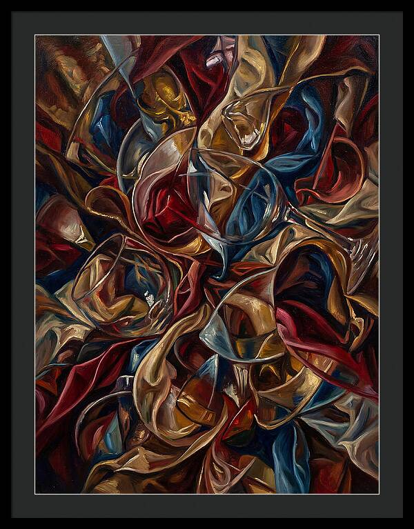 Abstract Contemporary Tapestry