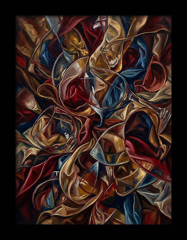 Abstract Contemporary Tapestry