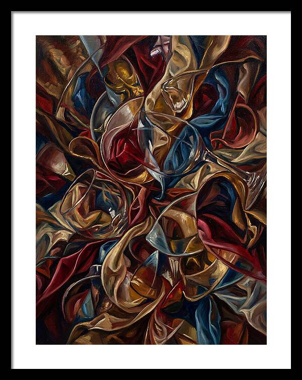 Abstract Contemporary Tapestry