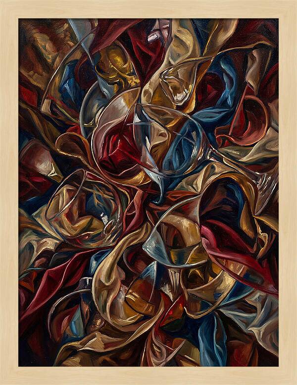 Abstract Contemporary Tapestry