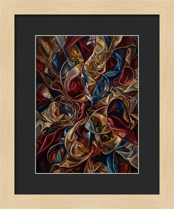 Abstract Contemporary Tapestry