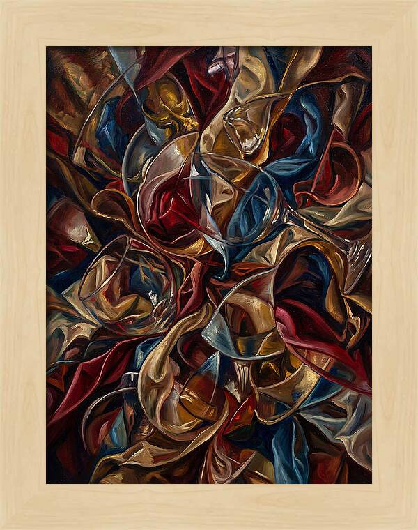 Abstract Contemporary Tapestry