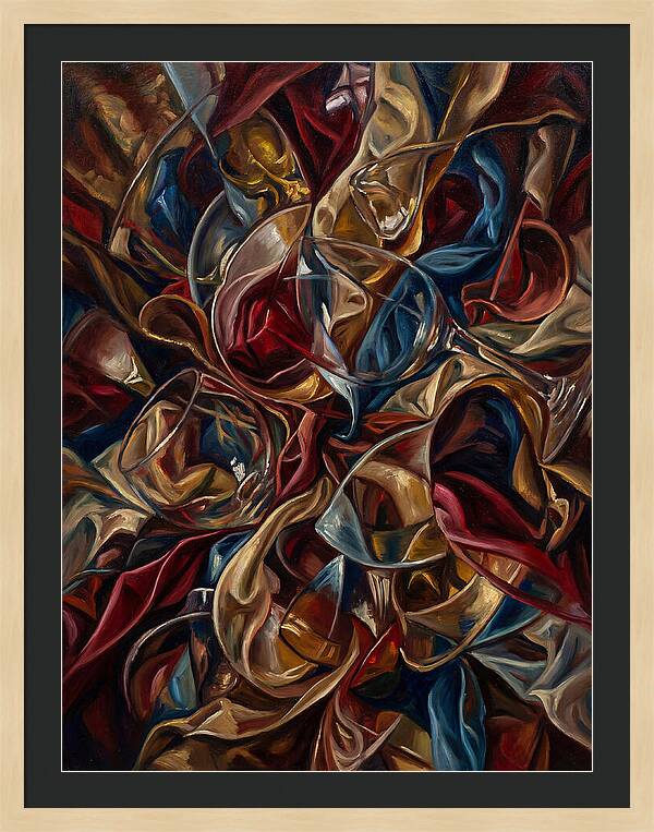 Abstract Contemporary Tapestry