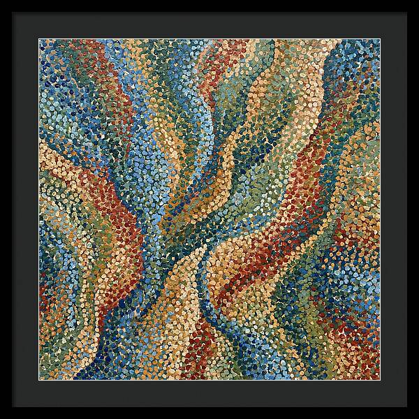 Abstract Dots In Motion
