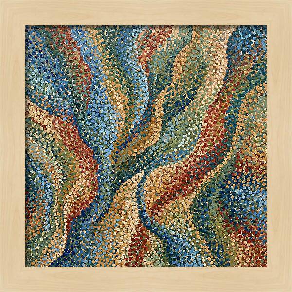 Abstract Dots In Motion