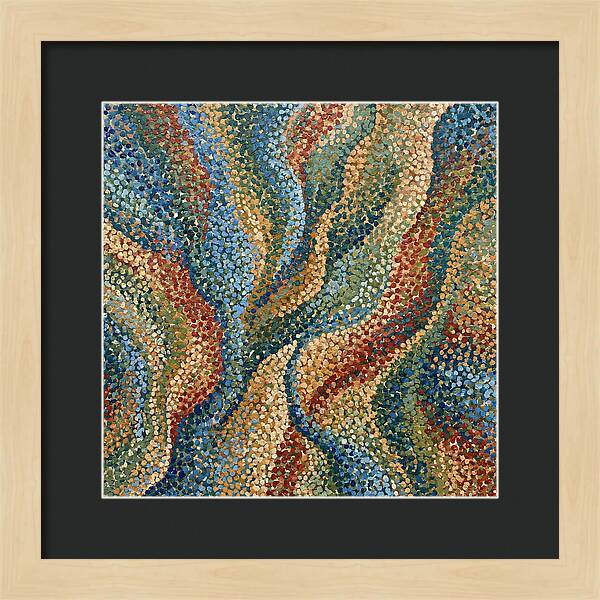 Abstract Dots In Motion