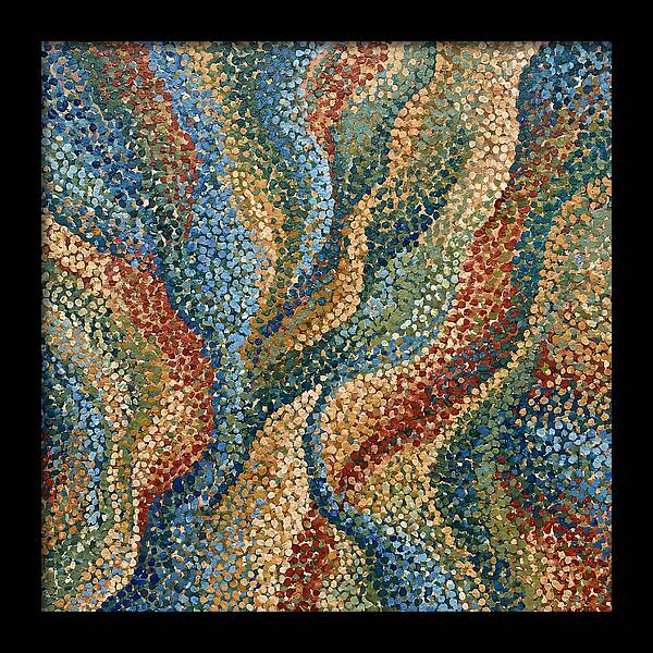 Abstract Dots In Motion