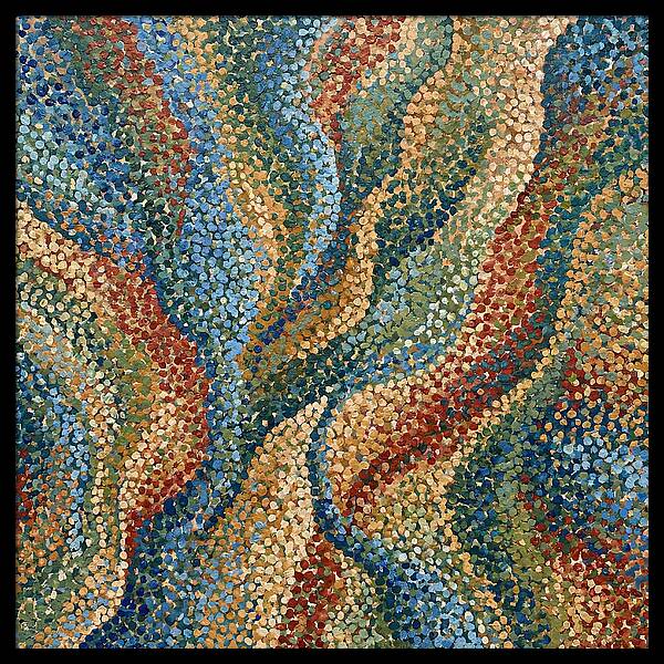 Abstract Dots In Motion