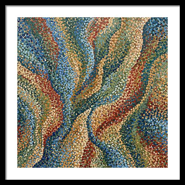 Abstract Dots In Motion