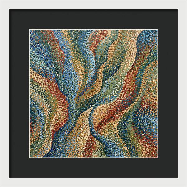 Abstract Dots In Motion