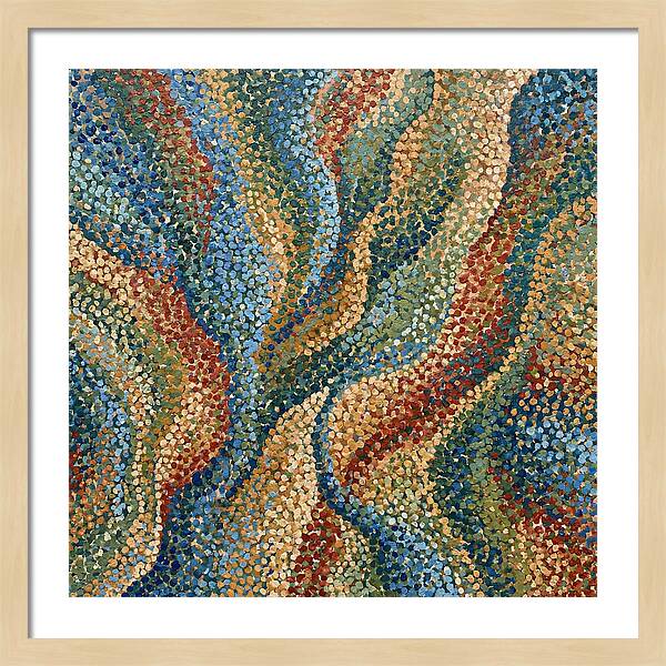 Abstract Dots In Motion
