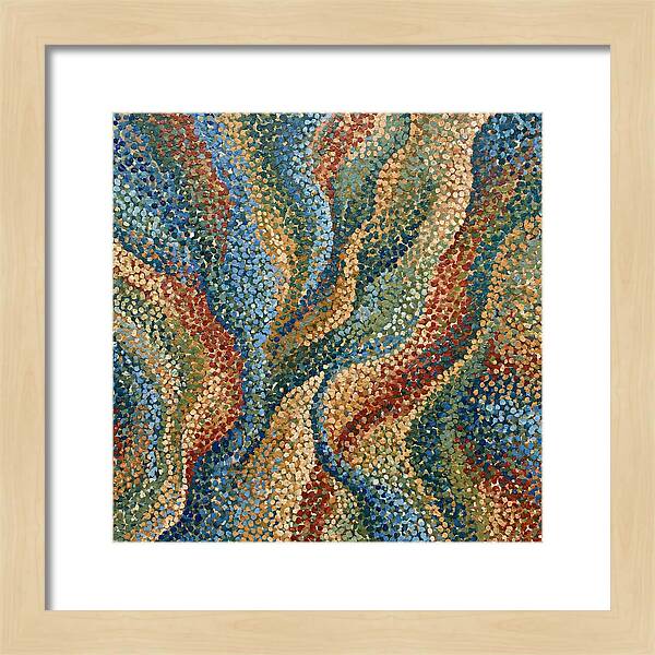 Abstract Dots In Motion