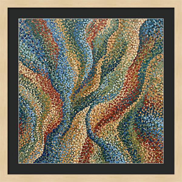Abstract Dots In Motion