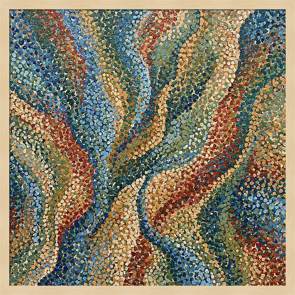 Abstract Dots In Motion