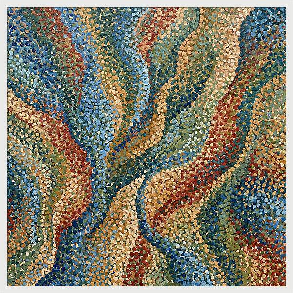 Abstract Dots In Motion