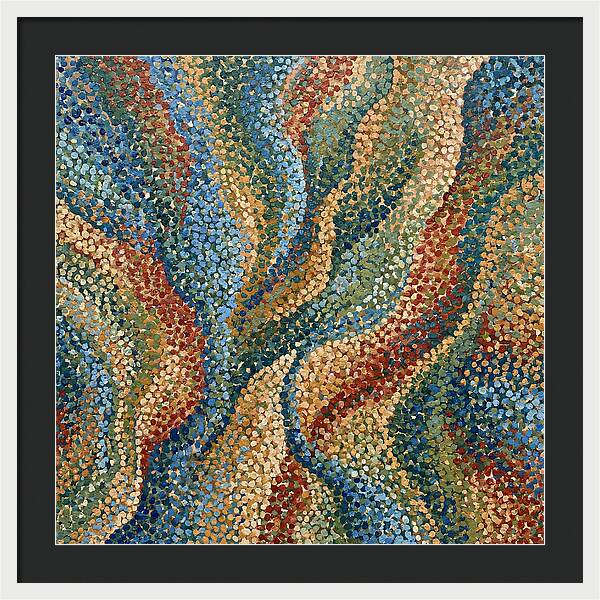 Abstract Dots In Motion