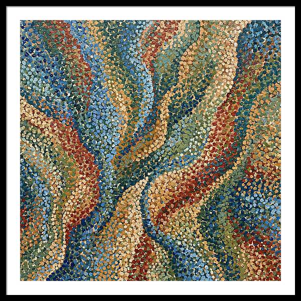 Abstract Dots In Motion