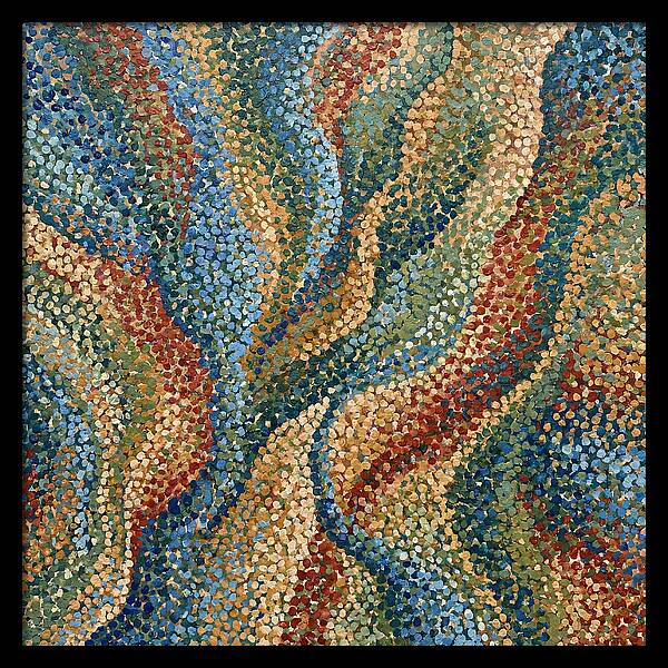Abstract Dots In Motion