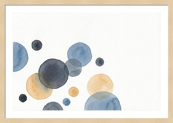 Abstract Dots In Soft Hues