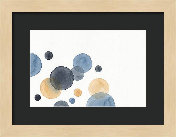 Abstract Dots In Soft Hues