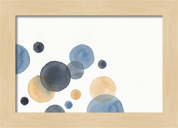 Abstract Dots In Soft Hues