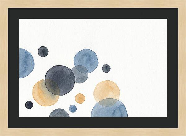 Abstract Dots In Soft Hues