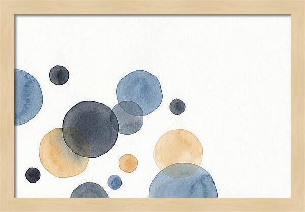 Abstract Dots In Soft Hues