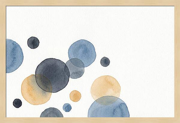 Abstract Dots In Soft Hues