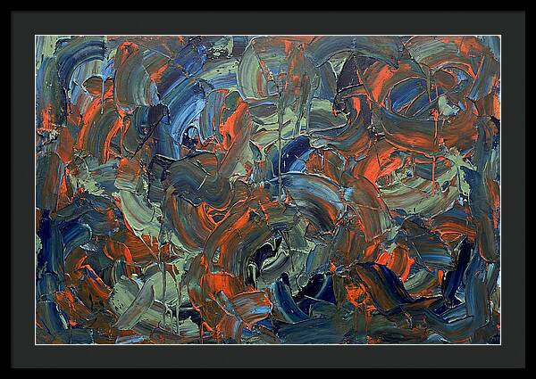 Abstract Expressionist Swirls