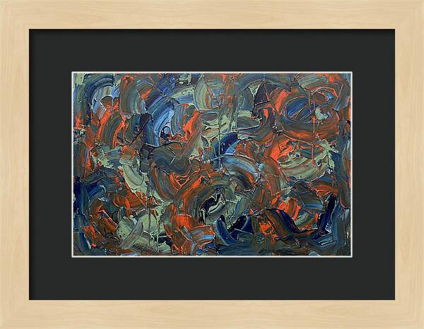 Abstract Expressionist Swirls