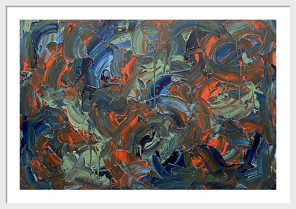 Abstract Expressionist Swirls