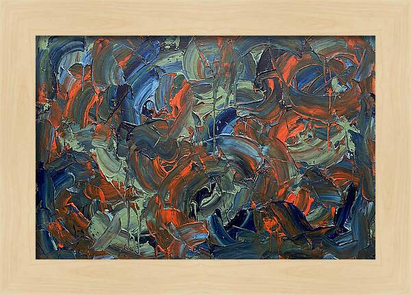 Abstract Expressionist Swirls