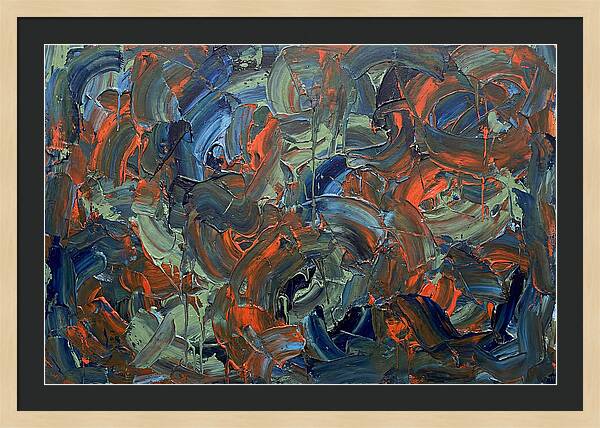 Abstract Expressionist Swirls