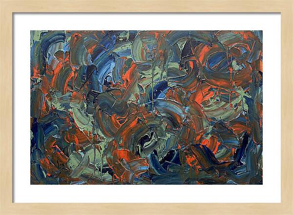 Abstract Expressionist Swirls