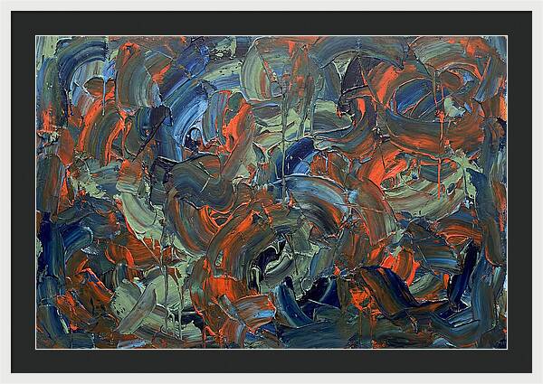 Abstract Expressionist Swirls