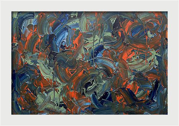 Abstract Expressionist Swirls